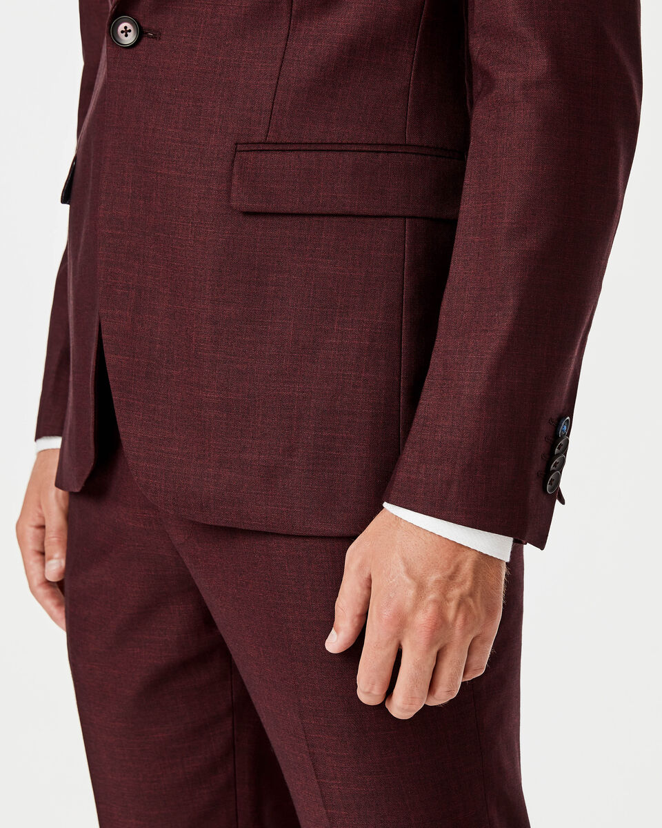 Erickson Suit Jacket, Burgundy, hi-res
